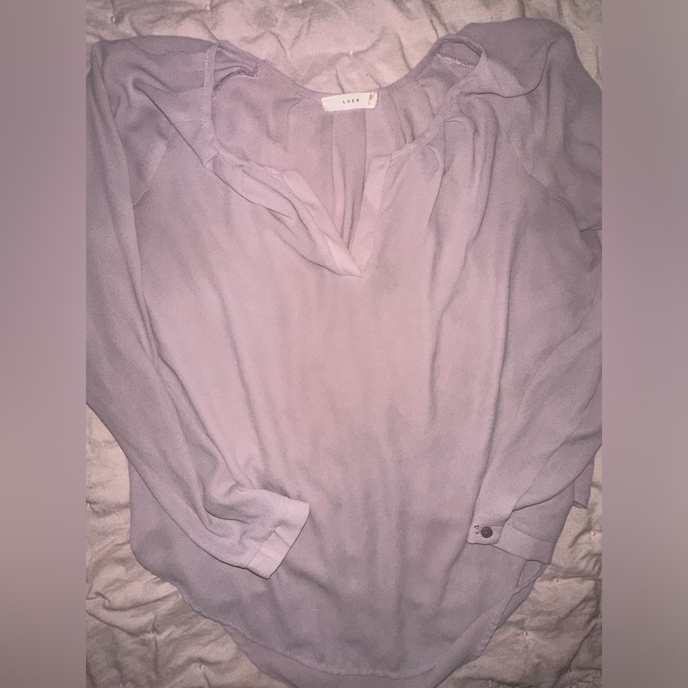 LUSH lavender women’s top